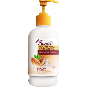 FIANCEE NOURISHING HAIR CREAM WITH ALMOND & GARLIC FOR HAIR FALL CONTROL 240 ML